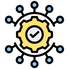 Aufkleber - Data Preparation Outline Color Icon