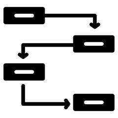 Poster - Process Glyph Icon