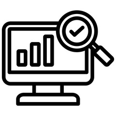 Aufkleber - Data Integrity Outline Icon