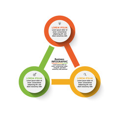 Wall Mural - business data visualization. timeline infographic icons designed for abstract background template mi
