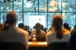 © Anzhela - Engaged Audience at Business and Entrepreneurship Symposium with Speaker Presentation