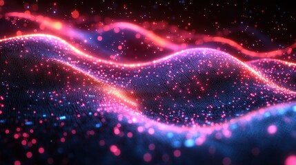 Aufkleber - Big Data Analytics AI Neural Network Automation Technology Illustration for Business Analysis and Predictive Science