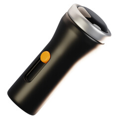 Poster - 3d rendering general user interface icon concept. 3d render flashlight icon