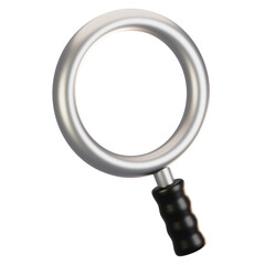 Poster - 3d rendering general user interface icon concept. 3d render search icon