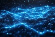 © Graph Squad - Abstract blue digital wave with glowing particles and interconnected nodes.  Perfect for technology, data, or network concepts.