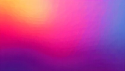 Leinwandbilder - A vibrant gradient abstract background blending shades of purple, pink, and orange hues