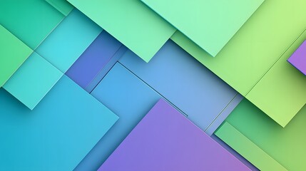 Poster - Dynamic color layers abstract design digital art vibrant palette modern aesthetics artistic viewpoint visual impact
