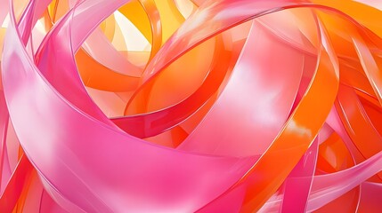 Poster - Dynamic abstract art representation studio digital design colorful environment close-up view modern aesthetics