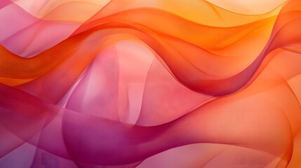 Poster - Dynamic flowing waves of colorful abstract design digital art contemporary style vibrant environment aesthetic viewpoint