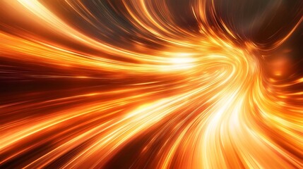 Poster - Dynamic flow of light patterns digital space abstract art vibrant environment close-up energy concepts