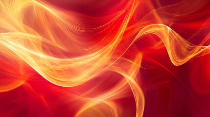 Poster - Dynamic flow of colorful light patterns abstract digital art vibrant background fluid motion artistic perspective