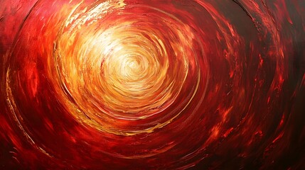 Poster - Dynamic swirl of energy abstract art vibrant colors studio close-up artistic impression