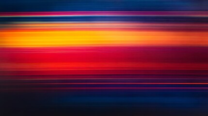 Poster - Vibrant colorful abstract motion blur art digital creation modern aesthetics studio environment close-up view artistic expression