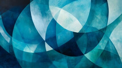 Poster - Dynamic abstract art composition studio digital artwork modern environment aerial view creative design concepts
