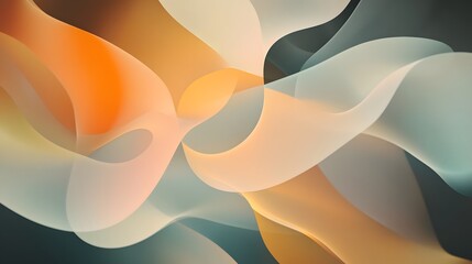 Poster - fluid motion abstract art digital creation colorful waves vibrant environment artistic viewpoint vis