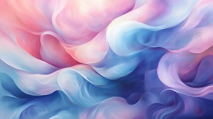 Poster - Abstract colorful swirls artistic composition digital art modern aesthetic vibrant splashes