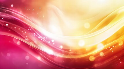 Poster - Dynamic wave patterns of light and color abstract background digital art vibrant environment artistic viewpoint