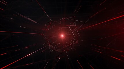 Poster - abstract futuristic cyber tech wallpaper background