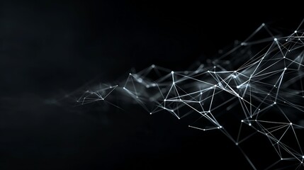 Poster - abstract futuristic cyber tech wallpaper background