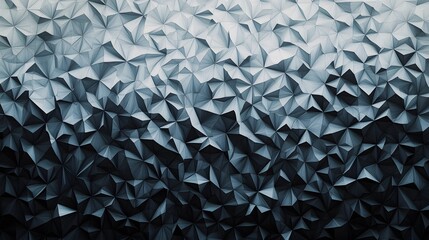 Poster - Abstract geometric patterns digital art textured design high contrast close-up modern aesthetics