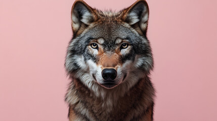  wolf on an isolated background