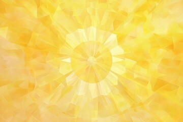 Leinwandbilder - Bright yellow abstract design with radiant patterns expressing warmth and energy during daylight. Generative AI