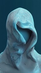 Poster - Digital privacy in modern society exploring the concept of anonymity virtual environment graphic representation