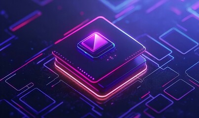Poster - Secure digital payment interface, showcasing a sleek design with vibrant icons, user-friendly layout, emphasizing security and convenience.