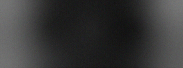 Poster - Dark Matt Black gradient foil shimmer background texture. luxury gradient blurred glittering background with Black and white foil. Ombre gradient, Noise grain rough grungy, Matte shimmer.