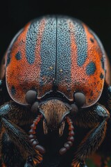 Canvas Print - Bug's Face Close Up