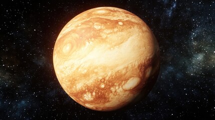 Wall Mural - star and planet