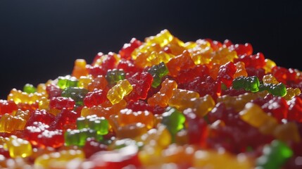 Poster - Stacked Gummy Bears