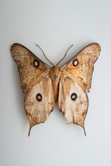 Canvas Print - Moth perched on wall