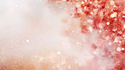 Wall Mural - shimmering rose gold texture: a captivating abstract backdrop featuring a mesmerizing blend of rose 