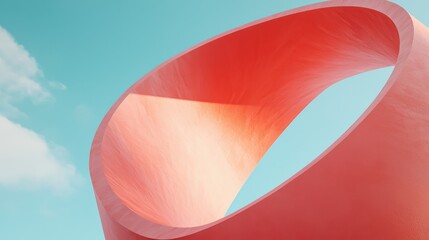 Poster - Colorful swirl of shapes in soft focus studio abstract modernism emphasizing unity vibrant illustrations