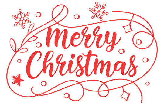 Merry Christmas Vector Design