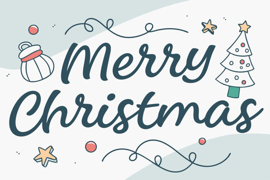 Merry Christmas Vector Design