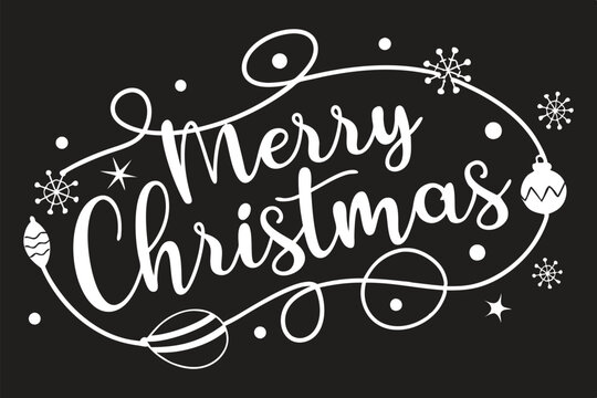 Merry Christmas Vector Design
