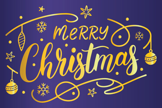 Merry Christmas Vector Design