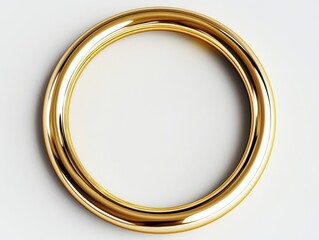 Canvas Print - Gold Ring Close Up