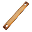 © vlntn - Classic wooden ruler for precise measurements. transparent background isolated png