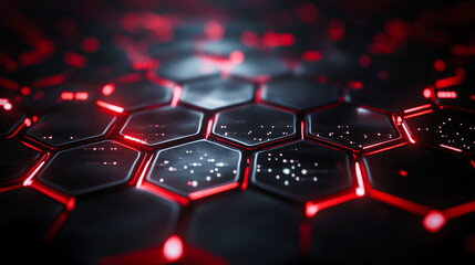 Poster - Abstract digital futuristic design. Advanced technology concept.