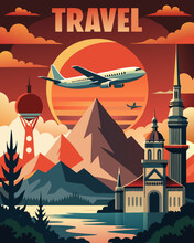 ビンテージの航空会社のポスター 無料画像 - Public Domain Pictures