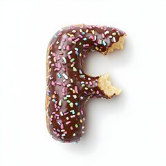 Donut As The Letter F