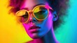 © FC - Dynamic color combinations for marketing campaigns, using high-contrast pairings like neon green with hot pink or electric yellow with cobalt blue to capture attention and drive engagement