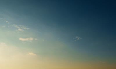 Wall Mural - beautiful sunset sky abstract background