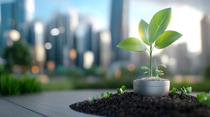 Leinwandbilder - Intelligent Energy Hub with Automation Optimizing Renewable Power Flow from Solar Wind and Grid Storage for Sustainable Urban Efficiency