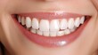 © irina - Bright smile showcasing healthy teeth and well-groomed lips in a close-up view, demonstrating confidence and good dental care in a light, inviting environment