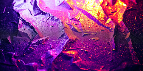 Wall Mural - background of violet and pink glitter lights