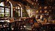 © Yasir - A photo of a vineyard restaurant interior with wine